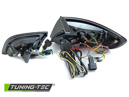 Tuning-Tec Voll LED Lightbar Rückleuchten für Audi A3 8P Sportback 08-12 rauch/chrom mit dynamischem Blinker