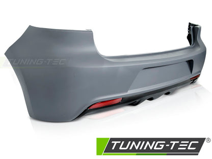 Tuning-Tec Heckstoßstange für VW Golf 6 3/5 Türer 08-12 mit Doppelrohr Diffusor