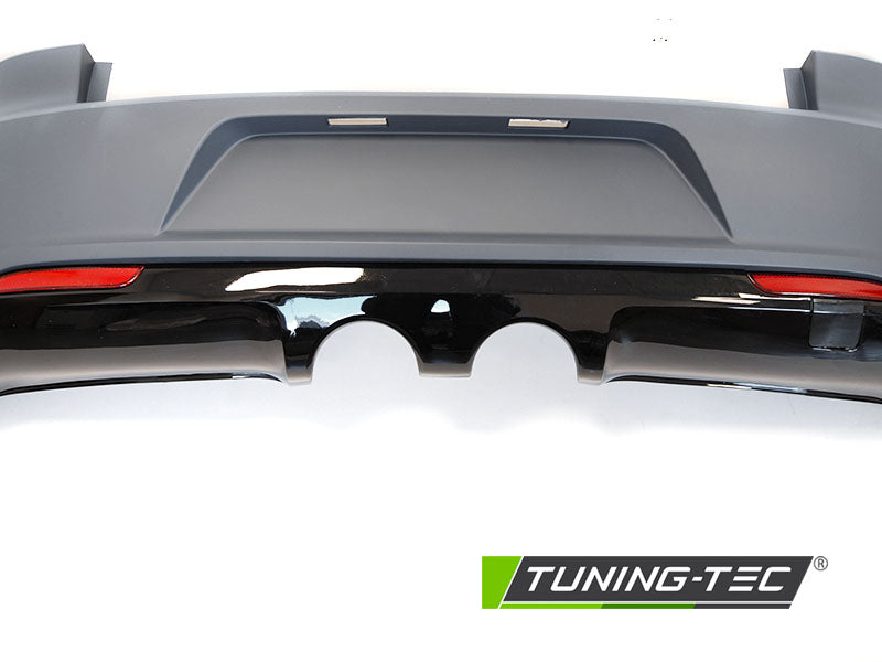 Tuning-Tec Heckstoßstange für VW Golf 6 3/5 Türer 08-12 mit Doppelrohr Diffusor