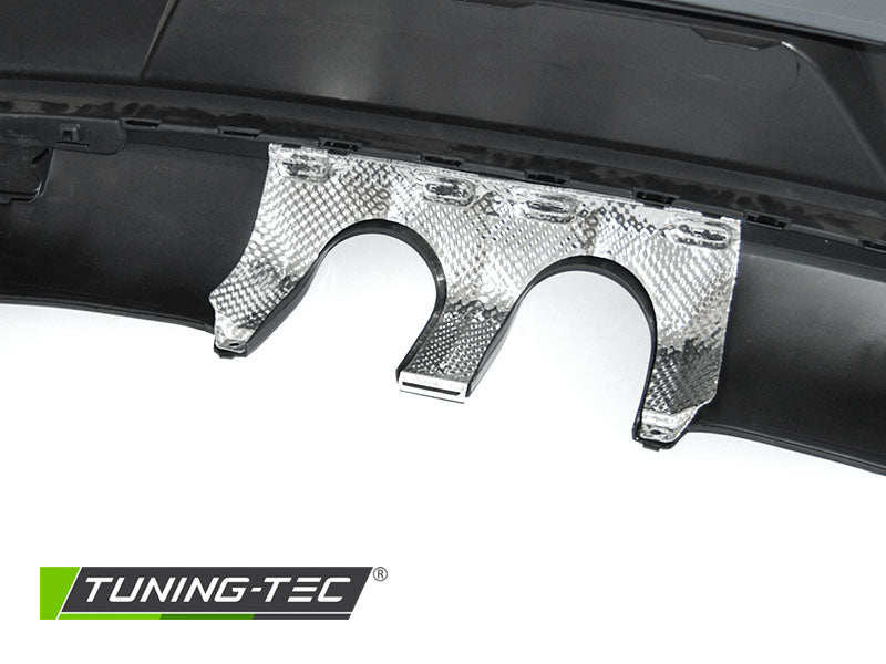 Tuning-Tec Heckstoßstange für VW Golf 6 3/5 Türer 08-12 mit Doppelrohr Diffusor