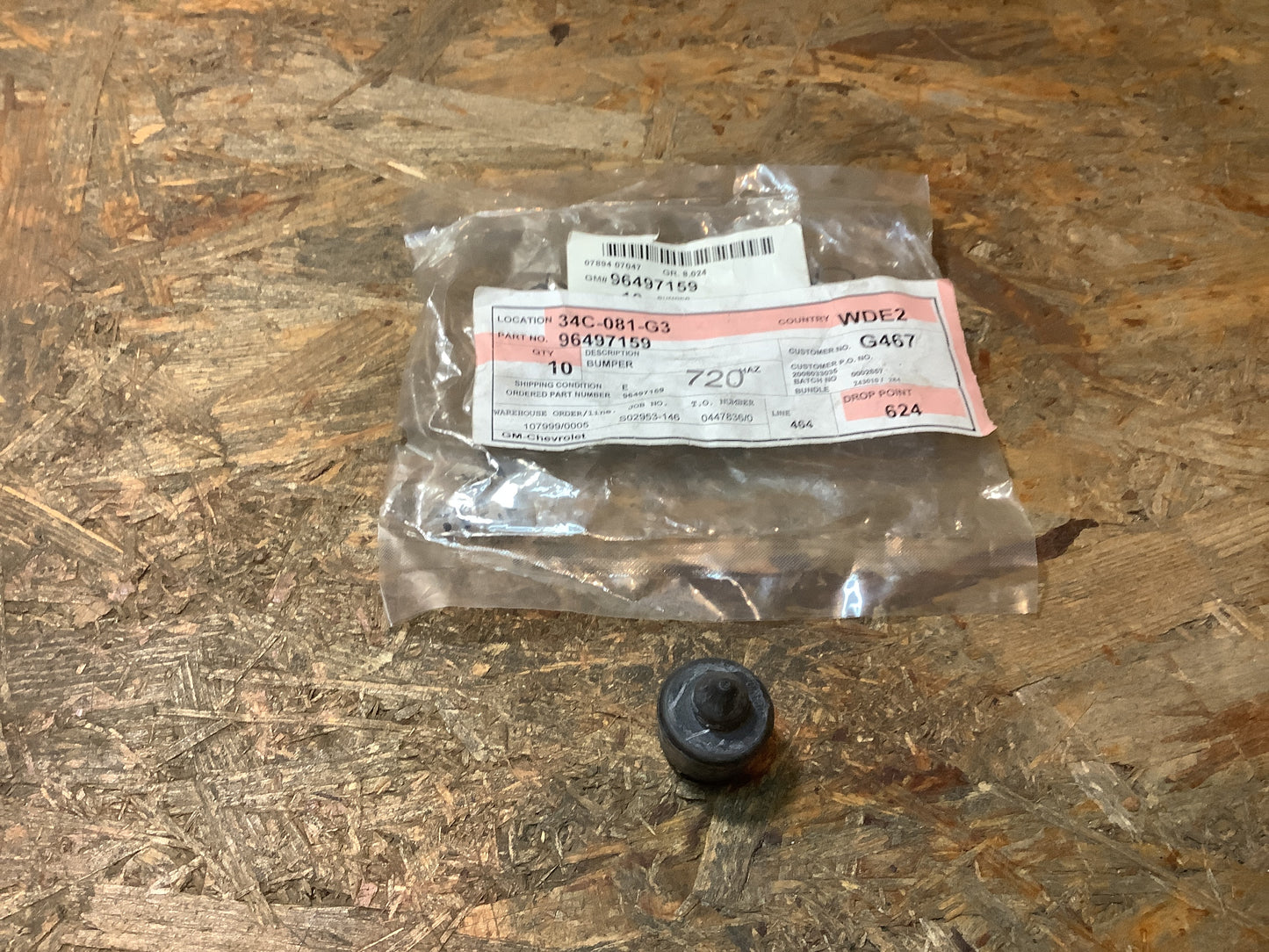 Chevrolet Suburbon Anschlagpuffer, Motorhaube Original GM NEU