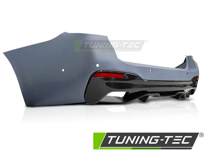 Tuning-Tec Sport Heckstoßstange inkl. Diffusor für BMW 5er G30 LCI Touring 20-23 mit PDC