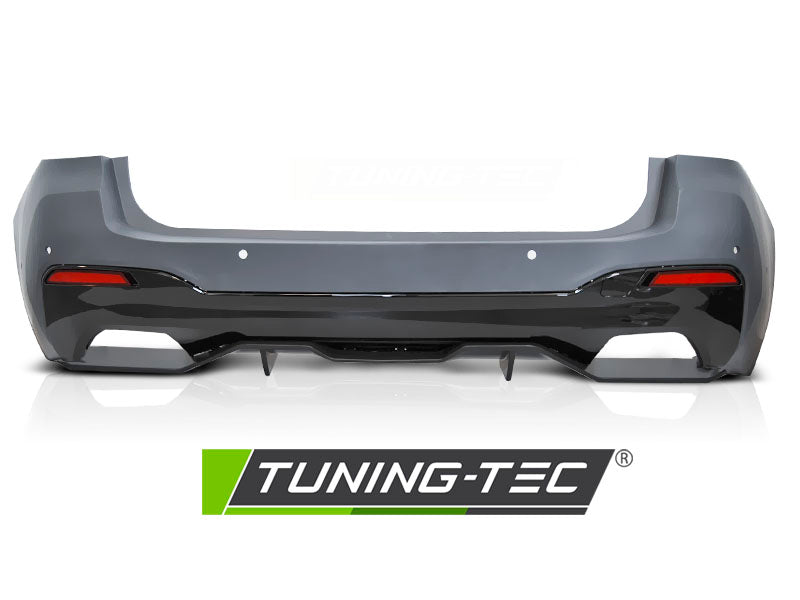 Tuning-Tec Sport Heckstoßstange inkl. Diffusor für BMW 5er G30 LCI Touring 20-23 mit PDC