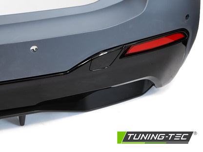 Tuning-Tec Sport Heckstoßstange inkl. Diffusor für BMW 5er G30 LCI Touring 20-23 mit PDC