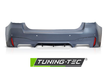 Tuning-Tec Sport Heckstoßstange inkl. Diffusor für BMW 5er G30 LCI Lim. 20-23 mit PDC