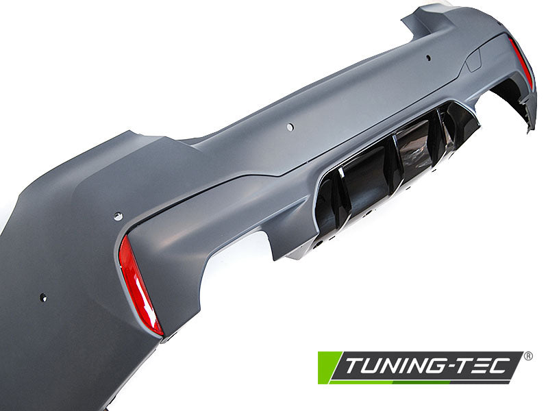 Tuning-Tec Sport Heckstoßstange inkl. Diffusor für BMW 5er G30 LCI Lim. 20-23 mit PDC