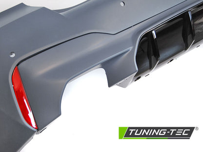 Tuning-Tec Sport Heckstoßstange inkl. Diffusor für BMW 5er G30 LCI Lim. 20-23 mit PDC