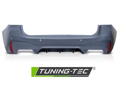 Tuning-Tec Sport Heckstoßstange inkl. Diffusor für BMW 5er G30 LCI Touring 20-23 mit PDC