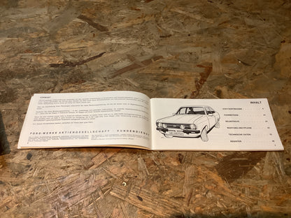 Ford Escort Bedienungsanleitung