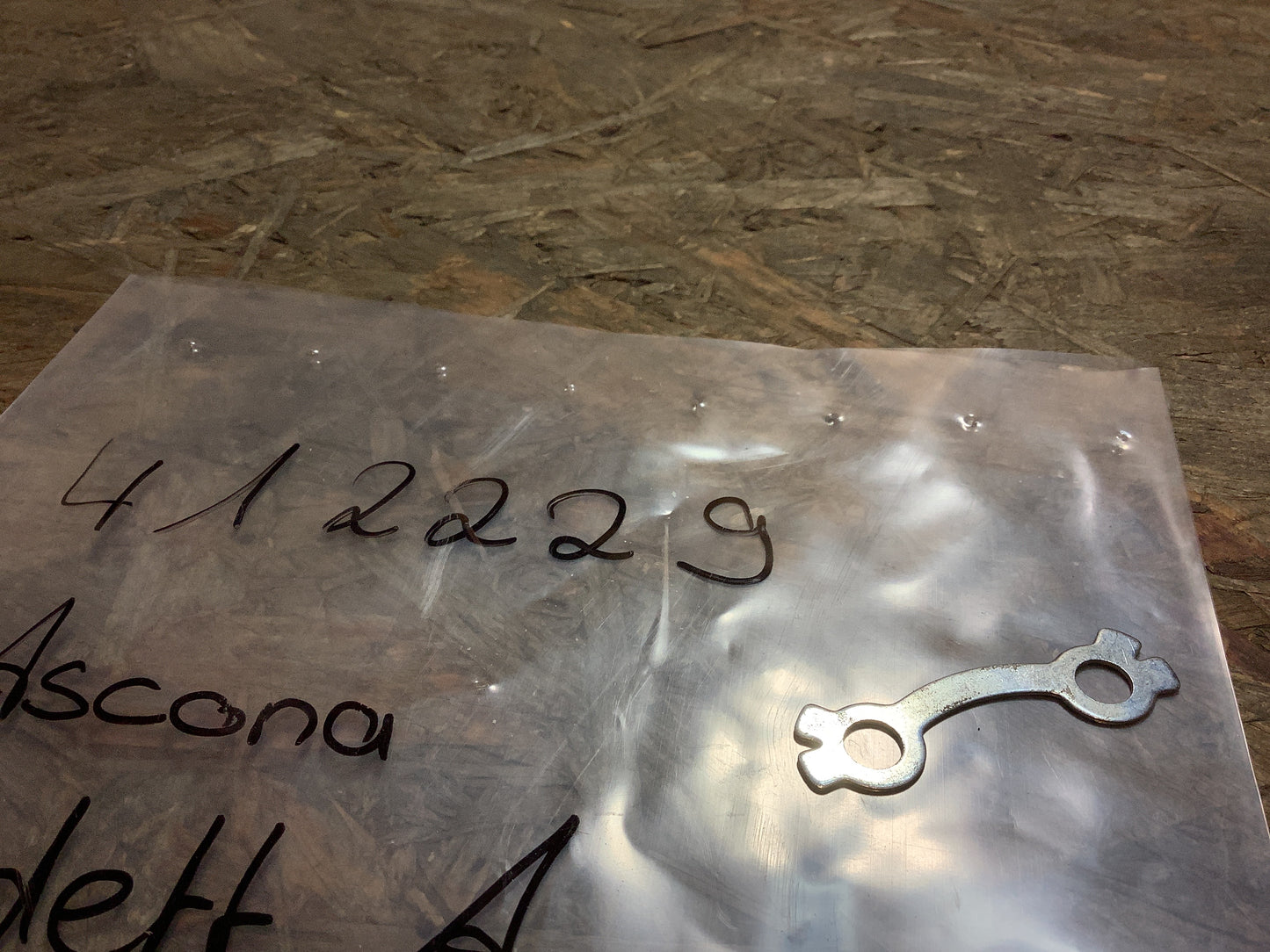 Ascona, Kadett A, Manta Sicherungsblech, Kardanwelle Original Opel NEU