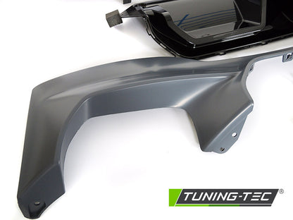Tuning-Tec Heck Diffusor + Mitteilteil (Hochglanzschwarz) für BMW 5er G30/G31 Limo./Touring 17-20