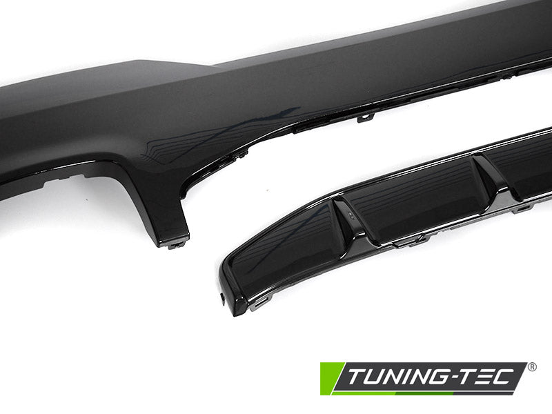 Tuning-Tec Sport Heck Diffusor für BMW 4er Coupe, Cabrio G22/G23 20+ Hochglanz schwarz
