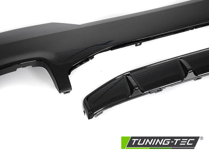 Tuning-Tec Sport Heck Diffusor für BMW 4er Coupe, Cabrio G22/G23 20+ Hochglanz schwarz