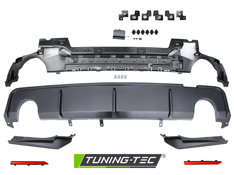 Tuning-Tec Heckstoßstange für BMW 3er G20 Lim. 19-22 mit PDC und Diffusor