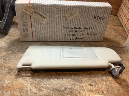 VW Sharan Sonnenblende links mit Spiegel Original Genuine Parts NEU