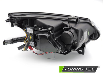 Tuning-Tec Xenon D2S Angel Eyes Scheinwerfer für BMW 5er E60/E61 03-05 schwarz