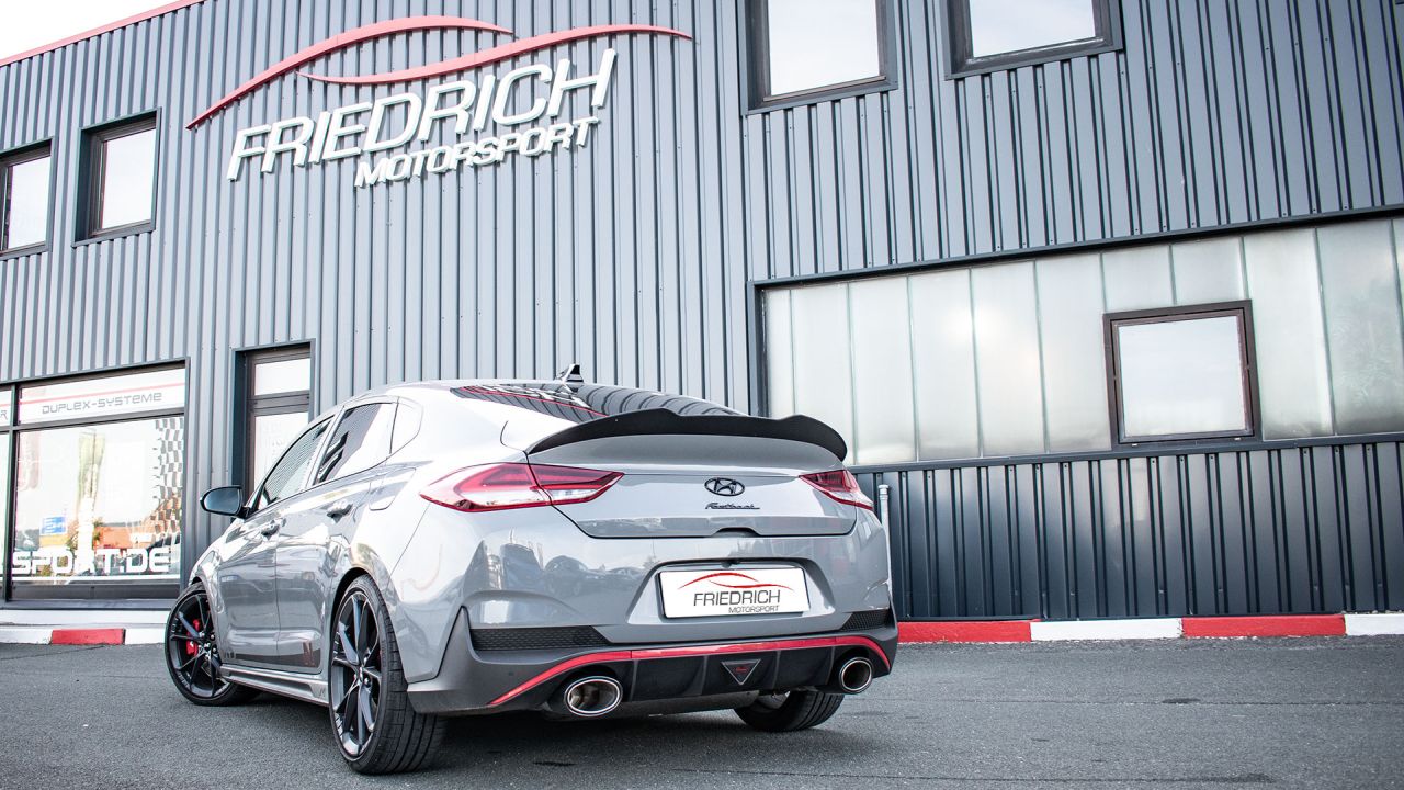 Friedrich Motorsport 90mm Duplex-Anlage Hyundai i30 PDE Fastback