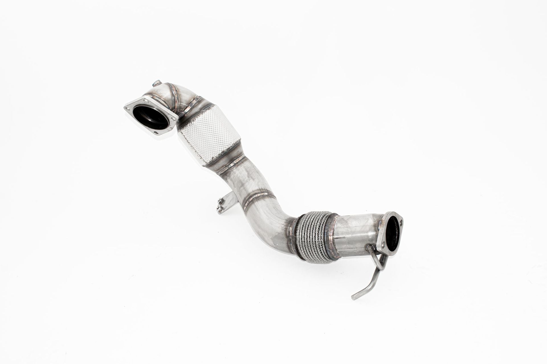 Friedrich Motorsport 90mm Downpipe mit 200 Zellen Sport-Kat. Edelstahl