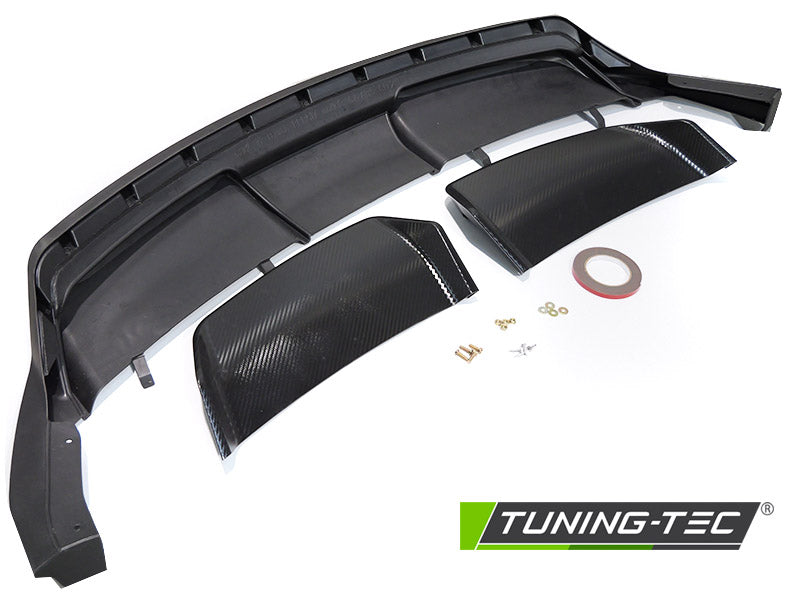 Tuning-Tec Heckdiffusor / Diffusor für Tesla Model 3 17+ Carbon Look Platten