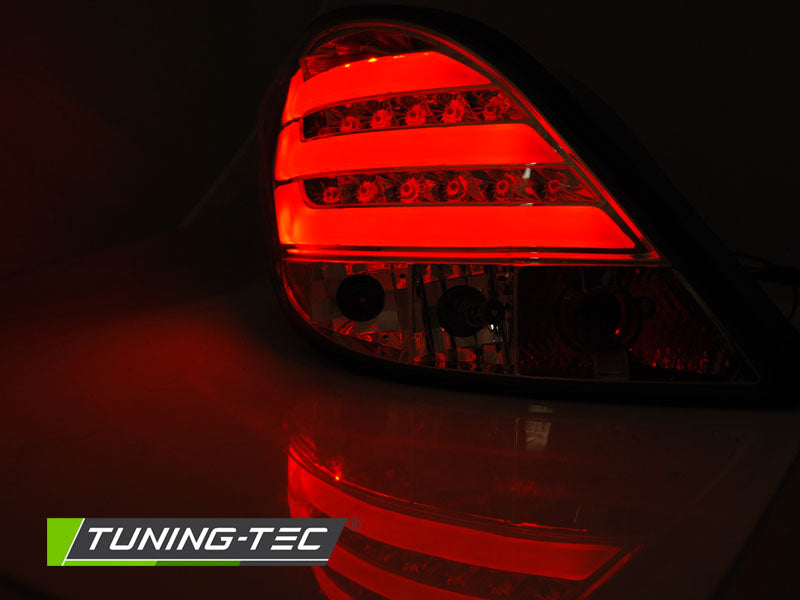 Tuning-Tec LED Lightbar Rückleuchten für Peugeot 207 06-09 rot/weiß