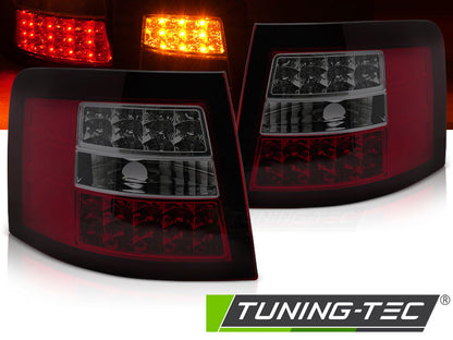Tuning-Tec LED Rückleuchten für Audi A6 4B (C5) Avant 97-04 rot/rauch mit LED Blinker