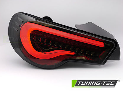 Tuning-Tec LED Lightbar Rückleuchten für Toyota GT86 12-21 rauch mit dyn. Blinker