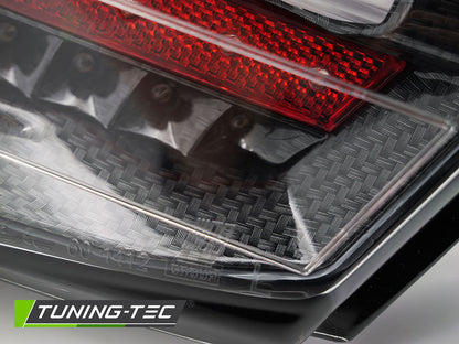 Tuning-Tec LED Lightbar Rückleuchten für Toyota GT86 12-21 schwarz/carbon mit dyn. Blinker