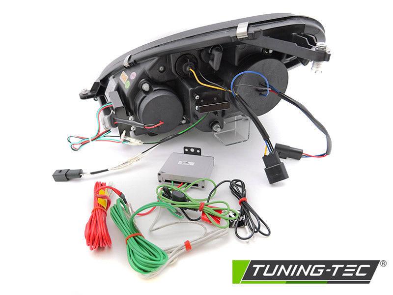 Tuning-Tec Xenon Tagfahrlicht Scheinwerfer für Mercedes Benz SLK R171 04-11 schwarz