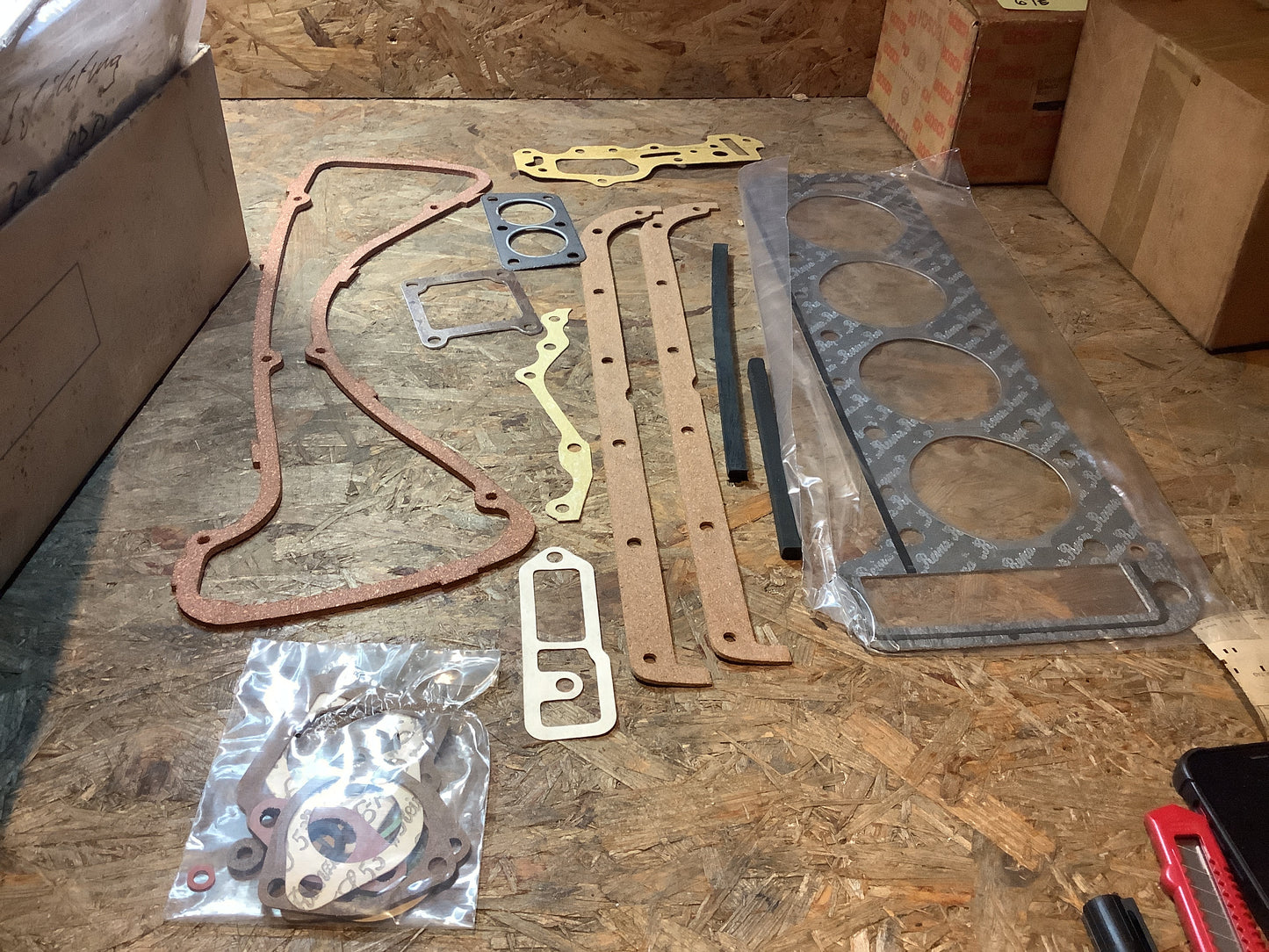 Opel Manta A 1.6N, Opel Ascona A 1.6N Motorendichtsatz Original Opel NEU