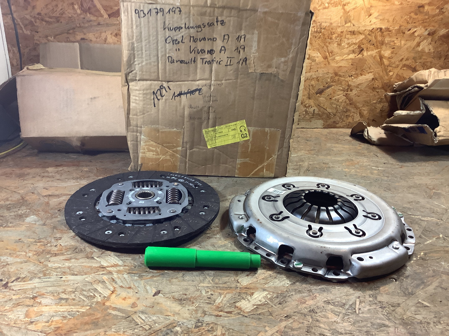 Opel Movano A, Vivaro; Renault Trafic II Kupplungssatz Original GM NEU