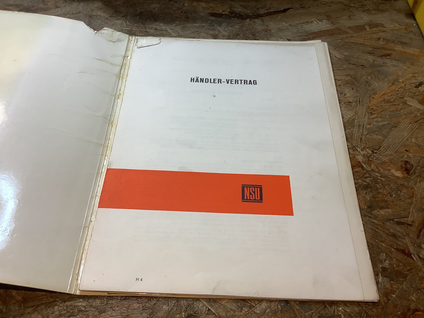 NSU Händler Vertag