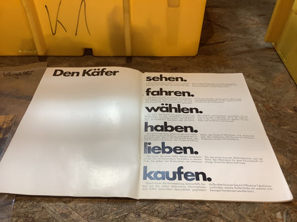 Der Käfer Zeitschrift aus dem Jahr 1973