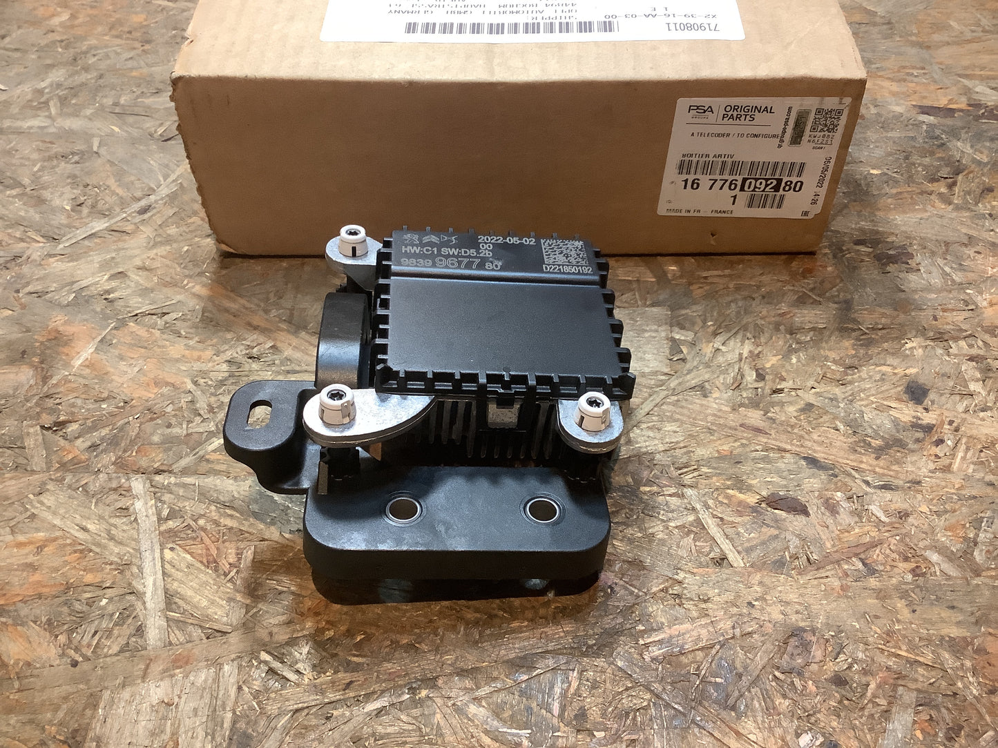 Opel Steuergerät, Elektron. Steuergerät Fzgabstass Original PSA Groupe NEU