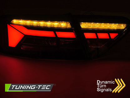 Tuning-Tec Voll LED Rückleuchten für Audi A5 Facelift 11-16 rauch mit dyn. Blinker