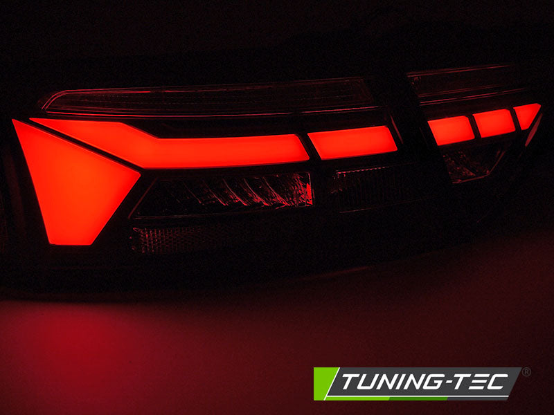 Tuning-Tec Voll LED Rückleuchten für Audi A5 Facelift 11-16 rot/rauch mit dyn. Blinker