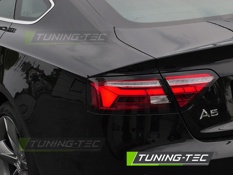 Tuning-Tec Voll LED Rückleuchten für Audi A5 Facelift 11-16 rot/klar mit dyn. Blinker