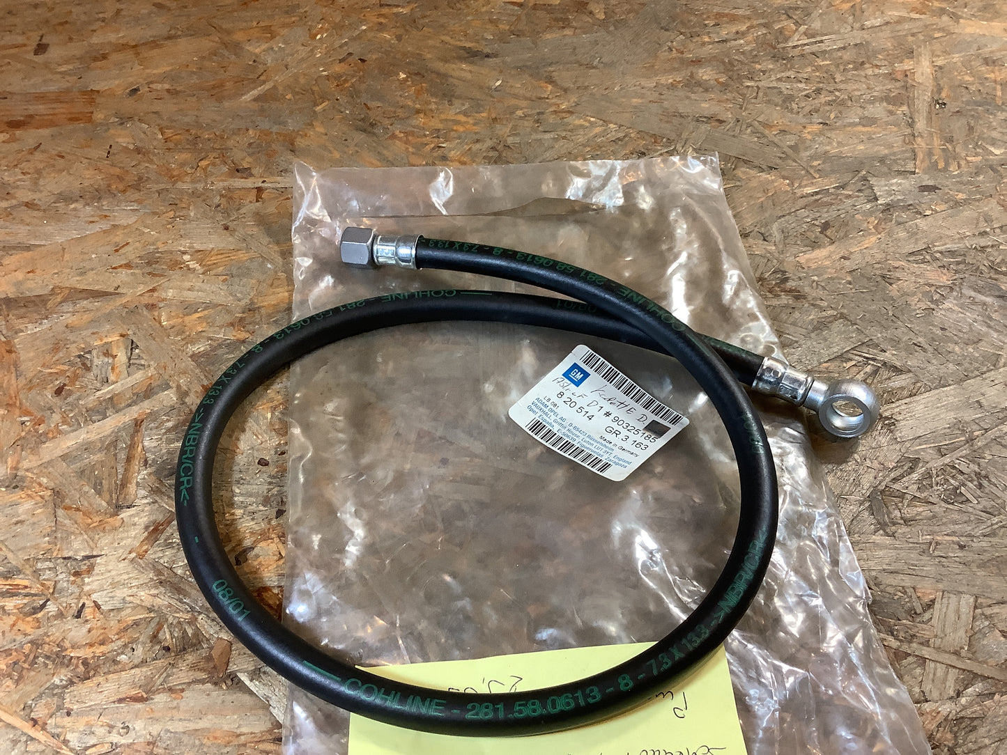 Kadett E Schlauch Kraftstofffilter an Pumpe Original GM NEU