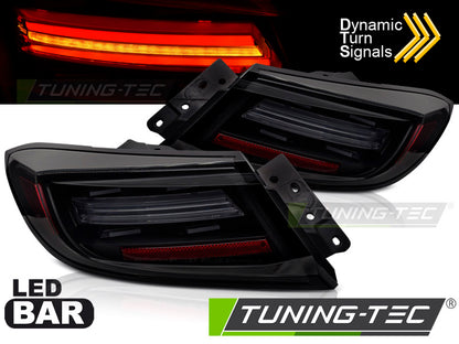 Tuning-Tec LED Lightbar Rückleuchten für Toyota GR86 21+ schwarz/rauch mit dyn. Blinker