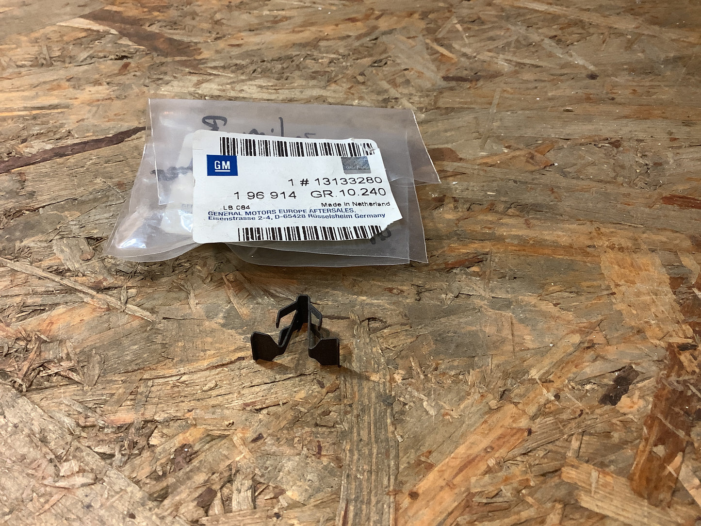 Zafira B, Astra H Federklammer an Ascher Original GM NEU