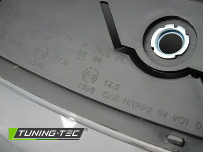 Tuning-Tec Black Scheinwerfer für VW Passat 3C B6 05-10 Schwarz