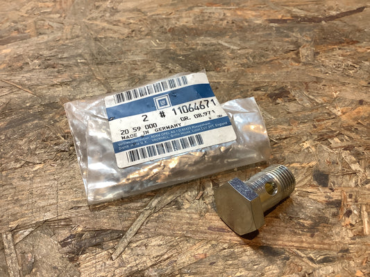 Frontera A Hohlschraube M16 Rücklaufleitung, Hilfskraftlenkung Original GM NEU