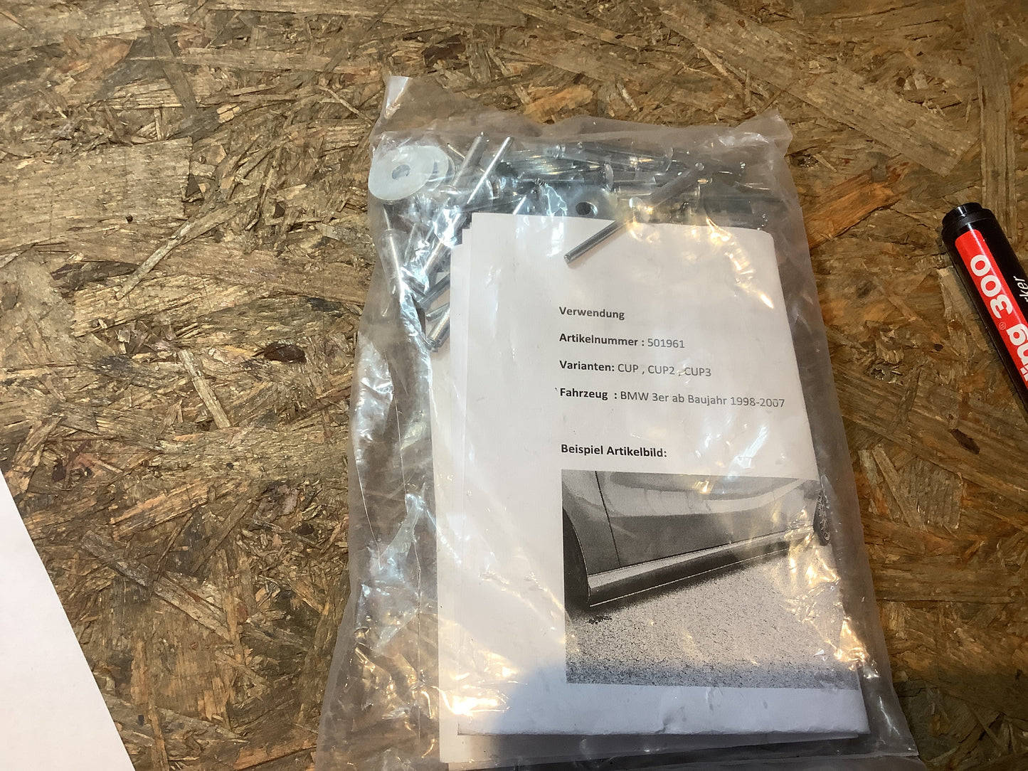 CUP 3 Seitenschweller BMW 3er E46 Bj.: 1998-2007 Schwarz Glanz