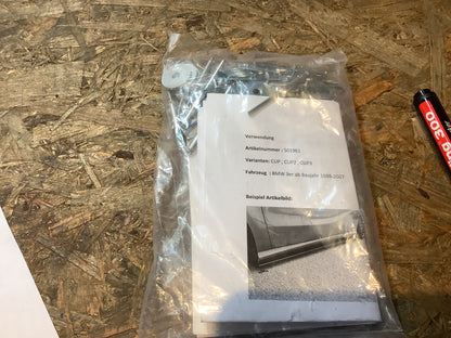 CUP 3 Seitenschweller BMW 3er E46 Bj.: 1998-2007 Schwarz Glanz