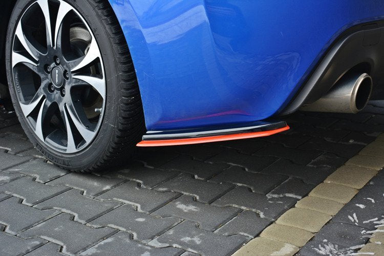 Maxton Heck Ansatz Flaps Diffusor V.2 für Subaru BRZ  schwarz Hochglanz