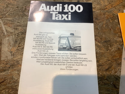 Verschiedene Hefte/Prospekte von NSU und Audi