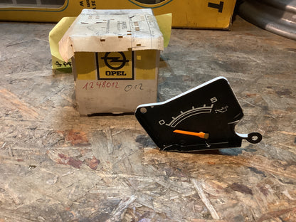 Opel Senator A Öldruckanzeige Original Opel NEU