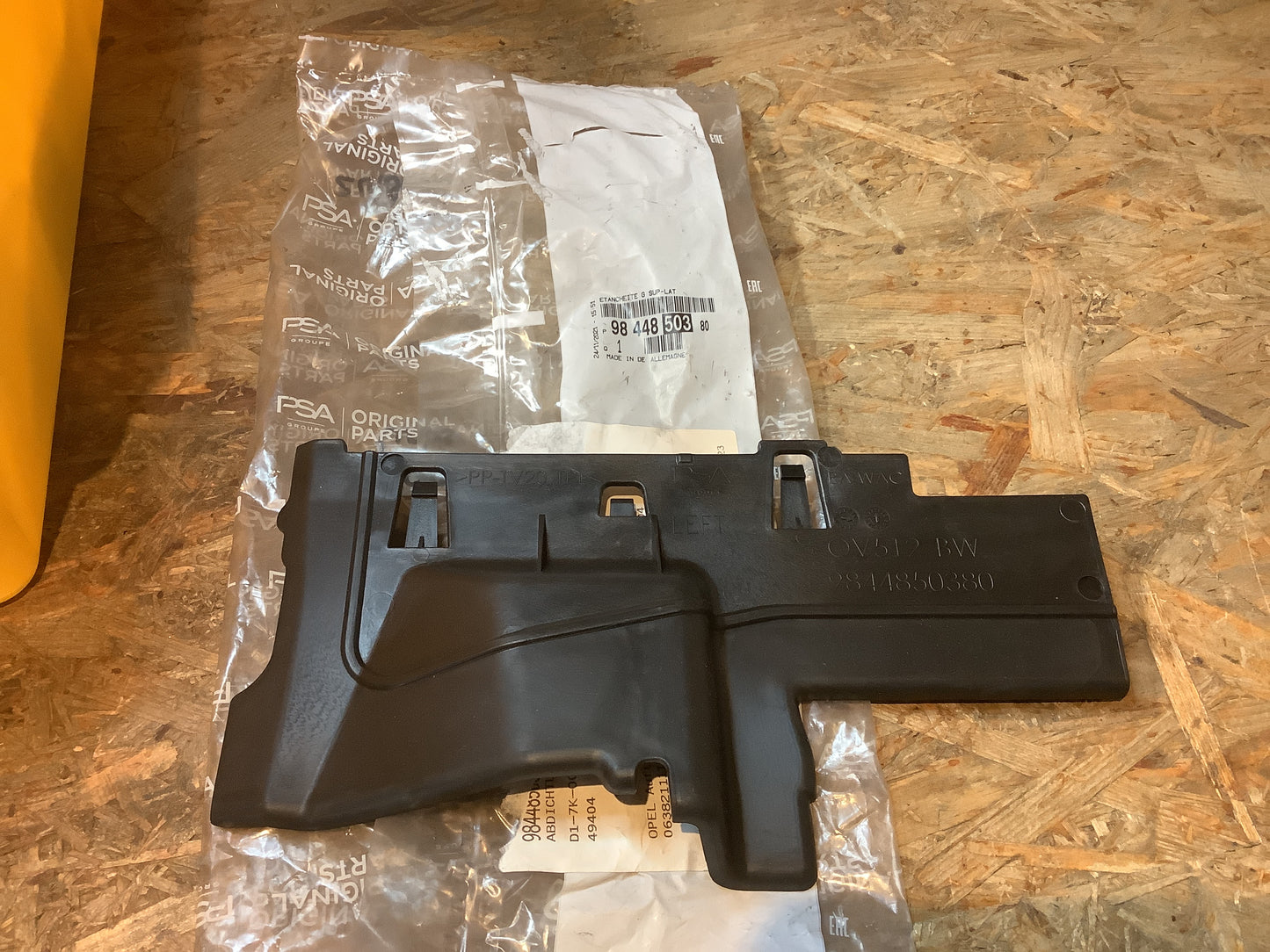 Opel Astra Bj. 22-24 Frontverkleidung innen links Original PSA Groupe NEU