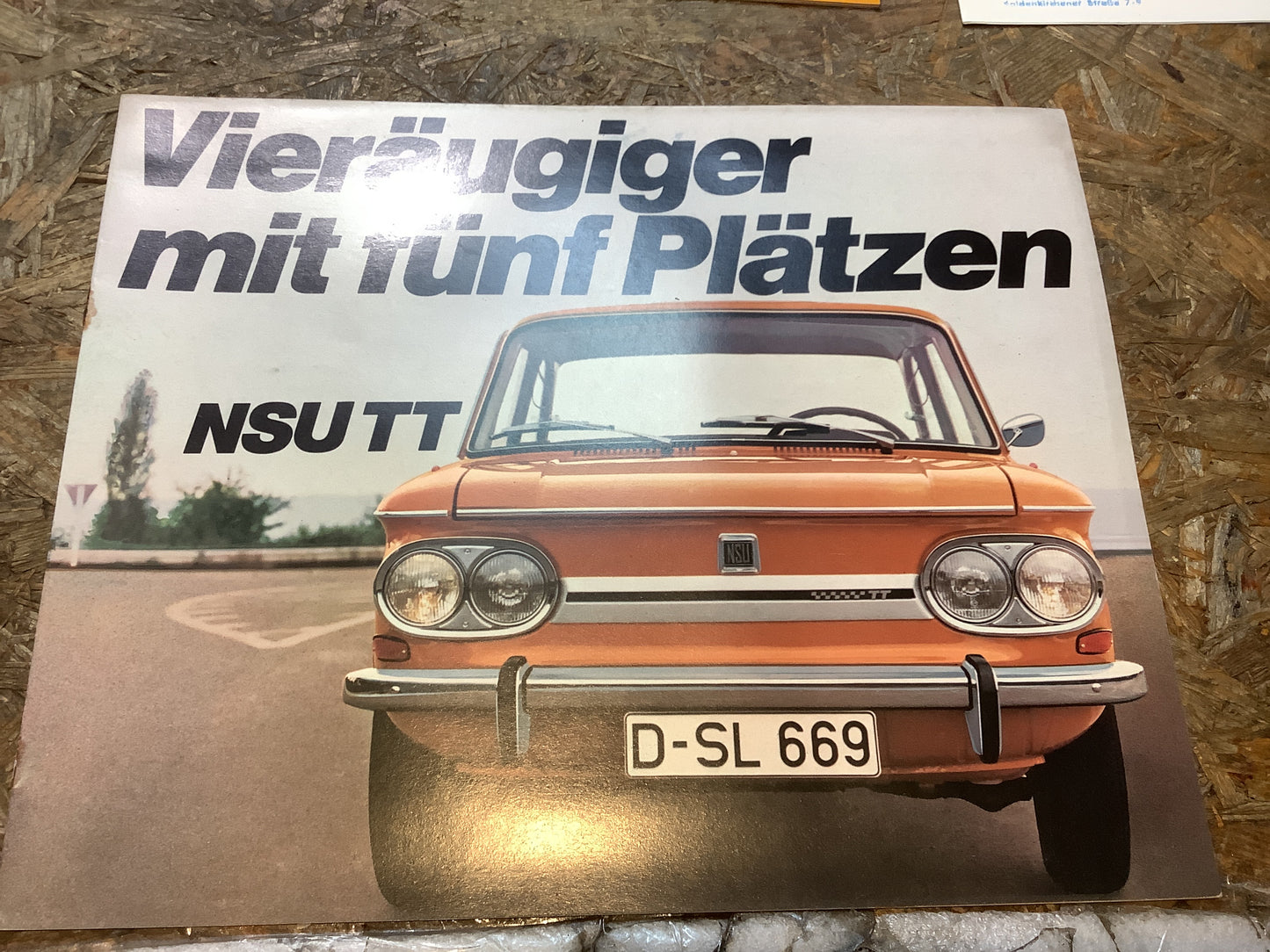 Verschiedene Hefte/Prospekte von NSU und Audi