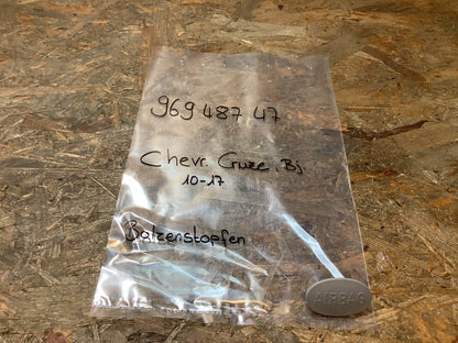 Chevrolet Cruze, Bj. 10-17 Bolzenstopfen Original GM NEU