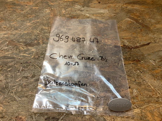 Chevrolet Cruze, Bj. 10-17 Bolzenstopfen Original GM NEU